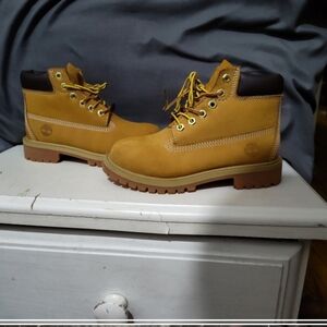 Timberland Yellow Boots size 1
